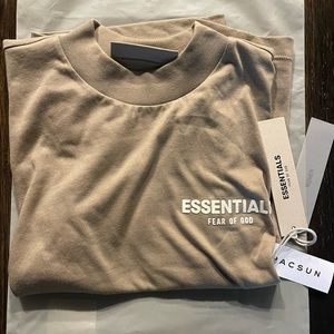 The Essentials Fear Of God Oak T-Shirt